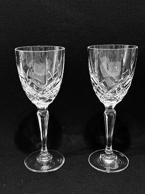 Marquis by Waterford Chelsea Crystal Set of 2 Wine Glasses